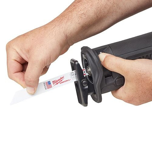 Gergaji Listrik Milwaukee M18 FSZ + 2x B5 + M12-18C FUEL Hackzall Saw
