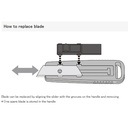 Cutter Mini OLFA SK-3 Multi-Purpose Sub Knife Pisau Potong