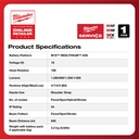 Lampu Senter Milwaukee M18 SLED-0 LED Search Light Super Terang