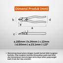 Tang Potong FUJIYA 470-150 Heavy Duty Tungsten Carbide Blade Nippers