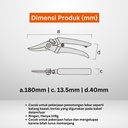 Gunting Listrik FUJIYA FM04-180N Electrical Work Scissors Japan