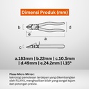 Tang Potong FUJIYA 77R-175 Diagonal Cutting Nippers Japan