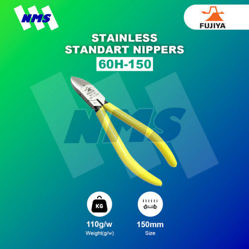 Tang Potong Baja FUJIYA 60H-150 Stainless Standard Nippers Japan