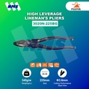 Tang FUJIYA 3020N-225BG High Leverage Powers Pliers Kurokin Japan