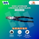 Tang FUJIYA 3300N-225 High Leverage Lineman'S "Zero Black" Japan