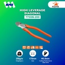 Tang FUJIYA 7700N-200 High Leverage Diagonal Cutting Nippers Japan