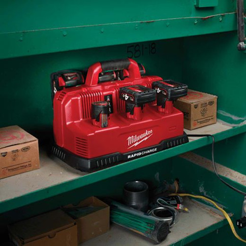 Milwaukee M12-18C3 Rapid Charge Station for All M12 & M18 Battery