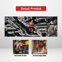 Milwauke M12 FIWF12-0C FUEL 1/2" Stubby Impact Wrench & Carrying Case Mesin Pembuka Baut