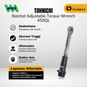 Kunci Torsi 450QL 3/8" 100 - 500 kgf.cm TOHNICHI Torque Wrench