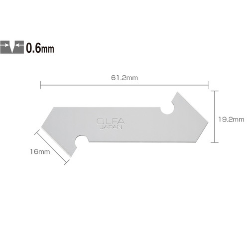 Refill Pisau OLFA PB-800 Spare Blade untuk PC-L Heavy Duty