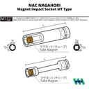Impact Socket Ext Mata Sok Hitam 3/8 x 14mm Nagahori NAC 314EMT10