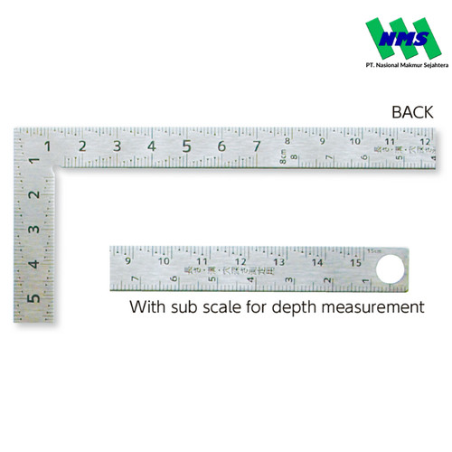 Penggaris Siku Mini Niigata Seiki Carpenter's Square CM-10KD 10cm