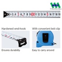 Meteran Niigata Seiki Tape Measure (Kaidan Lock) LC-2555KD 5.5 meter