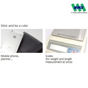 Penggaris Tempel Niigata Seiki Scale Sticker Kaidan MSL-10KD 10cm