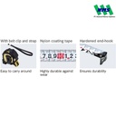 Meteran Auto Lock Tape Measure Pro Niigata Seiki ALCP-2555KD 5.5 meter