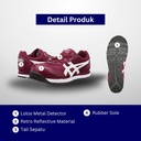 Sepatu Safety ASICS FCP201.600 Winjob Protective Sneakers ​​Chili Red