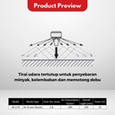 Tembakan Angin VESSEL AD-2 0C Air Duster Screen Nozzle Blow Gun Serpihan Anti Berantakan
