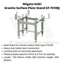 Niigata Seiki Granite Surface Plate Stand GT-75100J