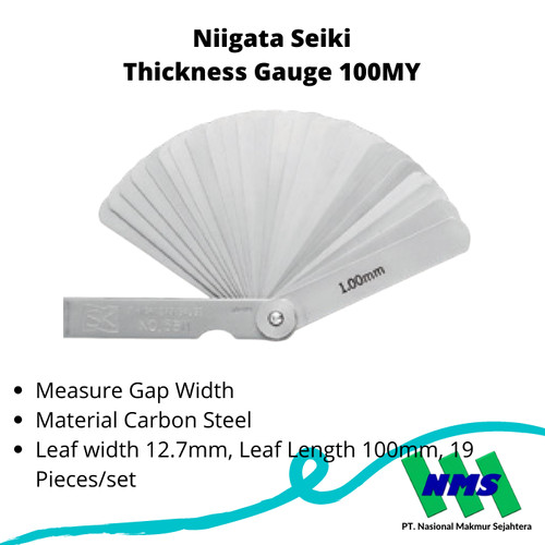 Niigata Seiki Thickness Gauge 100MY