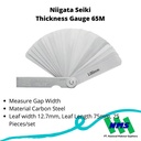 Niigata Seiki Thickness Gauge 65M Feeler Gauge