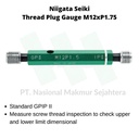 Niigata Seiki Thread Plug Gauge M12xP1.75