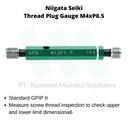 Niigata Seiki Thread Plug Gauge M4xP0.5 -2
