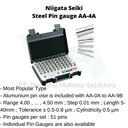 Niigata Seiki Steel Pin gauge AA-4A
