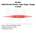 16544 No-Mar Plastic Taper Gage / Gauge 1-13mm