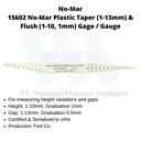 15602 No-Mar Plastic Taper (1-13mm) & Flush (1-10, 1mm) Gage / Gauge