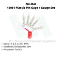 15051 No-Mar Plastic Pin Gage / Gauge Set