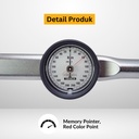 Kunci Torsi Tohnichi DB250M-S 50 - 250 kgf.cm Dial Torque Wrench