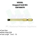 TRUSCO 125-2780 VESSEL Stepped Gold Bit