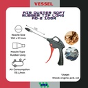 Tembakan Angin VESSEL AD-2 100R Nozzle Air Blow Gun Ujung Karet Anti Lecet Duster Soft Rubber Tip
