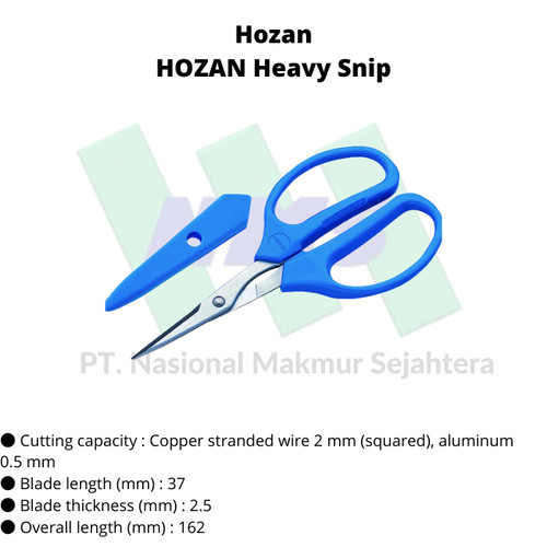 TRUSCO 324-9476 HOZAN Heavy Snip N-838