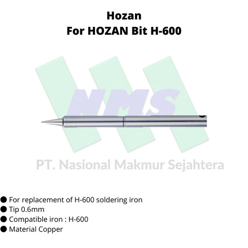 HOZAN H-602 Soldering Iron Replacement Bit for H-600 305-9227