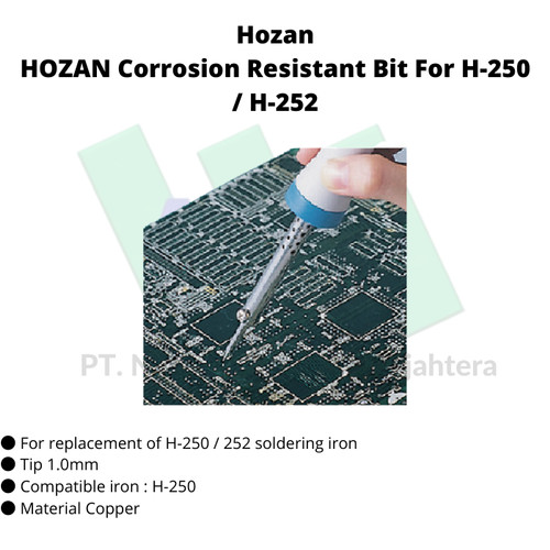 TRUSCO 305-9189 HOZAN Corrosion Resistant Bit For H-250 / H-252