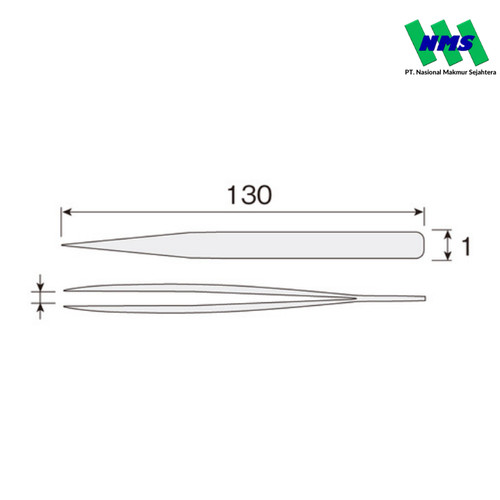 Pinset HOZAN P-86 Stainless Steel Tweezers