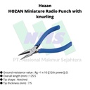 TRUSCO 120-4874 HOZAN Miniature Radio Punch with knurling P-36