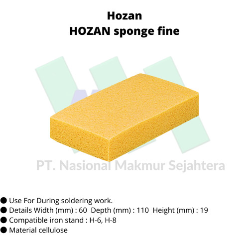 TRUSCO 120-4505 HOZAN sponge fine H-108