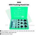 TRUSCO 215-6458 HHH Packing Punch Set 3H-P17
