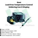 TRUSCO 485-4527 Lead-Free Temperature Control Soldering Iron D Display