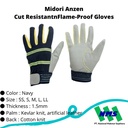 TRUSCO 819-2548 Cut ResistantnFlame-Proof Gloves
