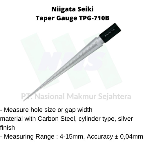 Niigata Seiki Taper Gauge TPG-710B