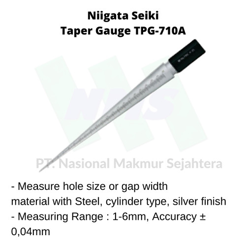 Niigata Seiki Taper Gauge TPG-710A
