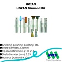 TRUSCO 768-0953 HOZAN Diamond Bit