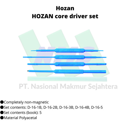TRUSCO 373-9953 HOZAN core driver set D-16