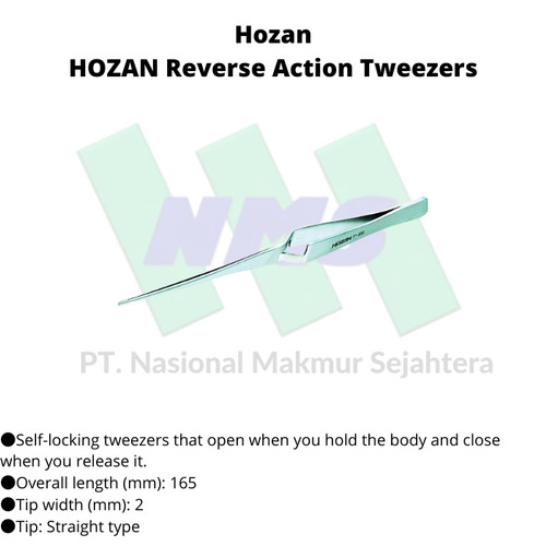 TRUSCO 370-8331 HOZAN Reverse Action Tweezers P-89