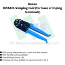 TRUSCO 370-8195 HOZAN crimping tool (for bare crimping terminals)
