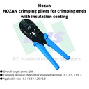 TRUSCO 367-8326 HOZAN crimping pliers for crimping ends P-743