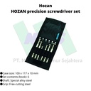 TRUSCO 344-8436 HOZAN precision screwdriver set D-20
